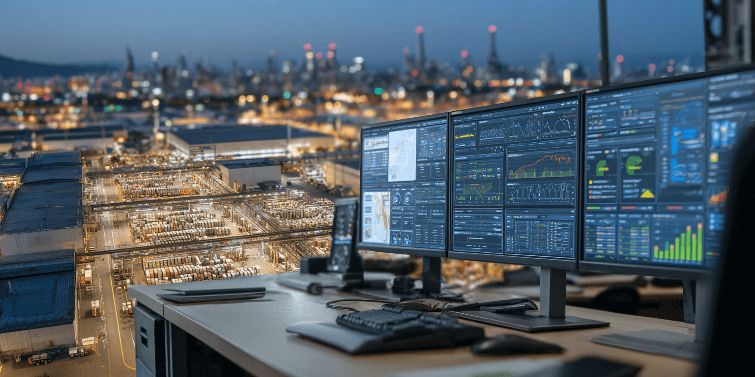 RiskSpare control room background